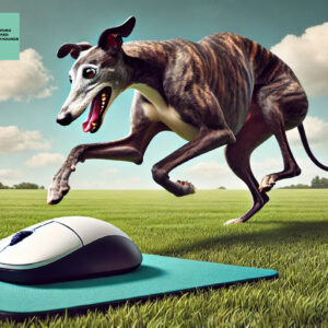 greyhound mouse mat2 SKU RK103